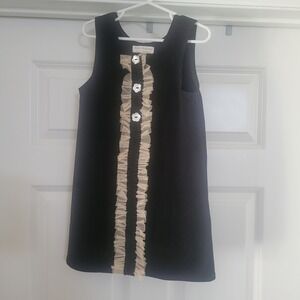 BITTY BUTTONS  Girls  Jumper Dress Size 6 Ribbed Knit